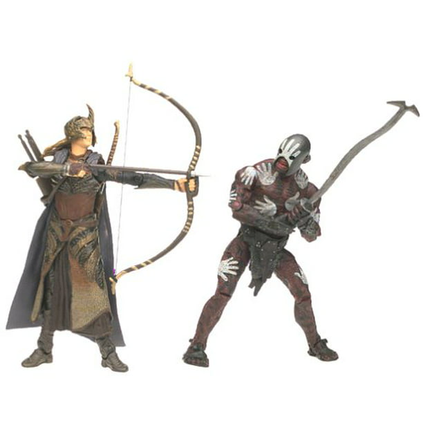 The Lord of the Rings Minimates 2 Pack Elven Archer and Elven Swordsman 